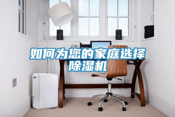 如何為您的家庭選擇除濕機(jī)