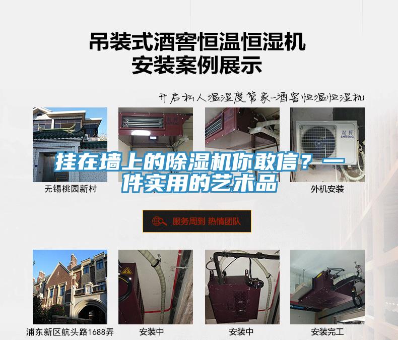 掛在墻上的除濕機你敢信？一件實用的藝術品