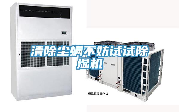 清除塵螨不妨試試除濕機(jī)
