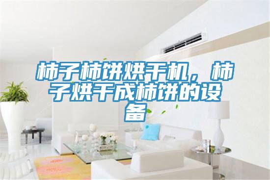 柿子柿餅烘干機，柿子烘干成柿餅的設(shè)備