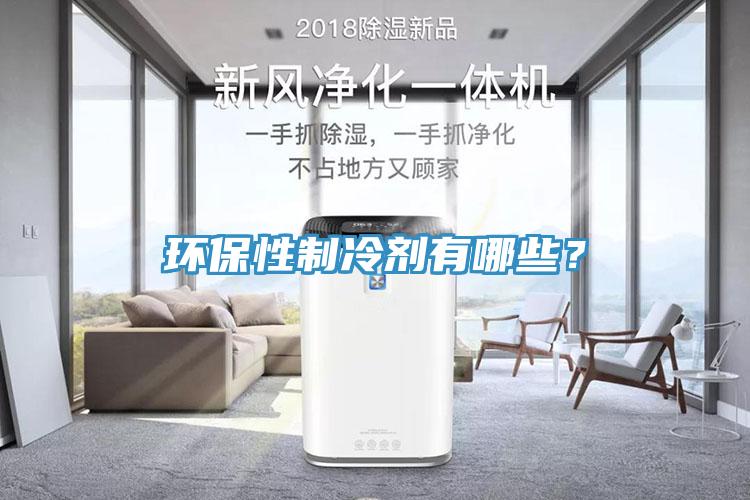 環(huán)保性制冷劑有哪些？