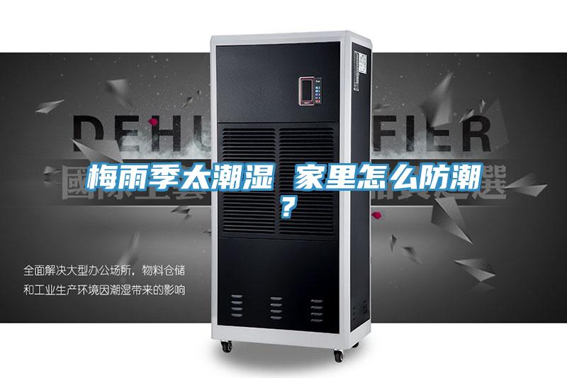 梅雨季太潮濕 家里怎么防潮？