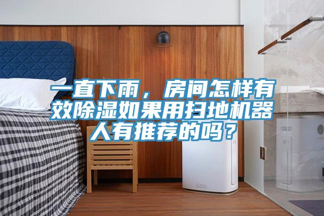 一直下雨，房間怎樣有效除濕如果用掃地機(jī)器人有推薦的嗎？