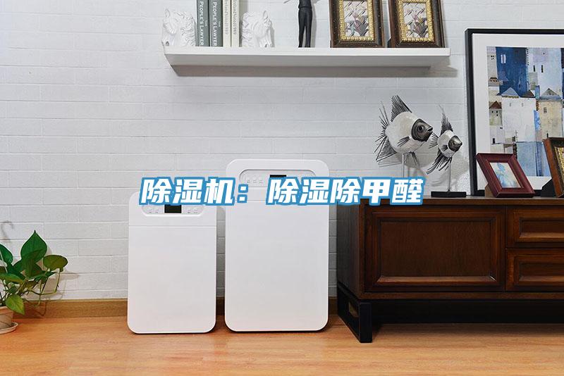 除濕機(jī)：除濕除甲醛