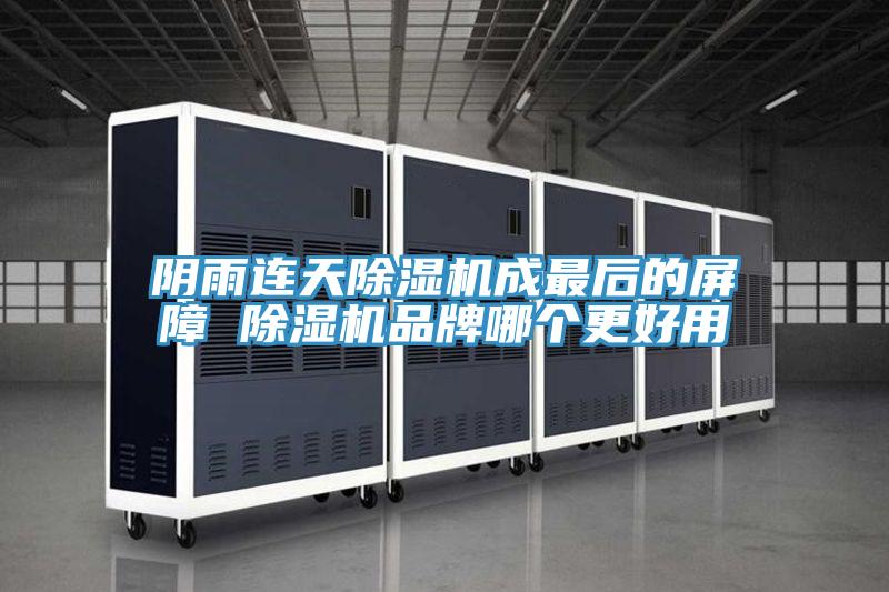 陰雨連天除濕機成最后的屏障 除濕機品牌哪個更好用