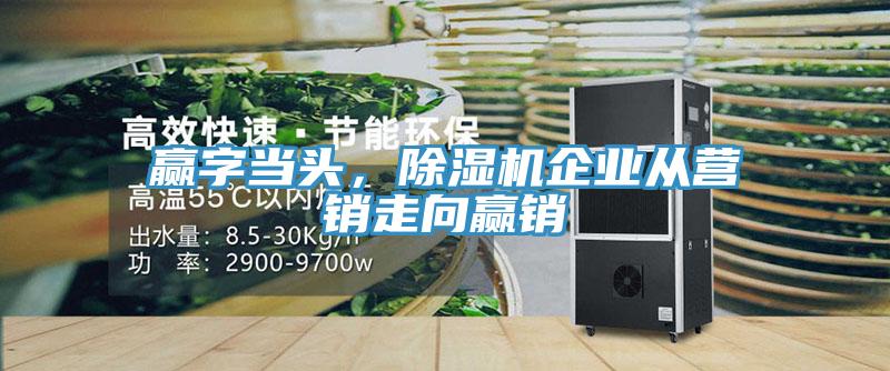贏字當(dāng)頭，除濕機(jī)企業(yè)從營(yíng)銷走向贏銷