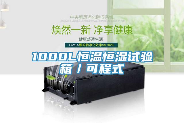 1000L恒溫恒濕試驗(yàn)箱／可程式