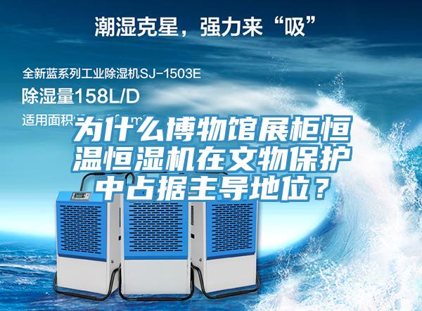 為什么博物館展柜恒溫恒濕機(jī)在文物保護(hù)中占據(jù)主導(dǎo)地位？