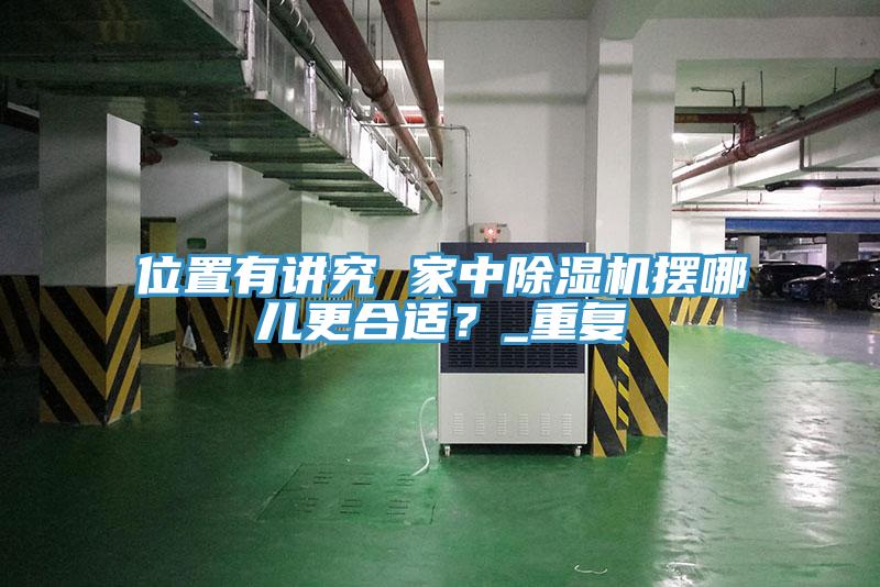 位置有講究 家中除濕機擺哪兒更合適？_重復