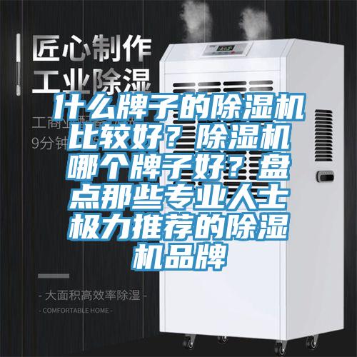 什么牌子的除濕機比較好？除濕機哪個牌子好？盤點那些專業(yè)人士極力推薦的除濕機品牌