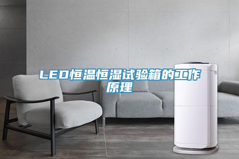 LED恒溫恒濕試驗(yàn)箱的工作原理