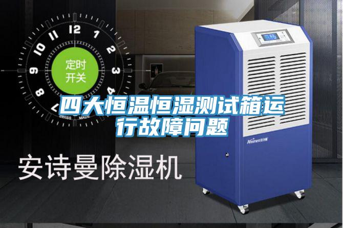四大恒溫恒濕測(cè)試箱運(yùn)行故障問(wèn)題