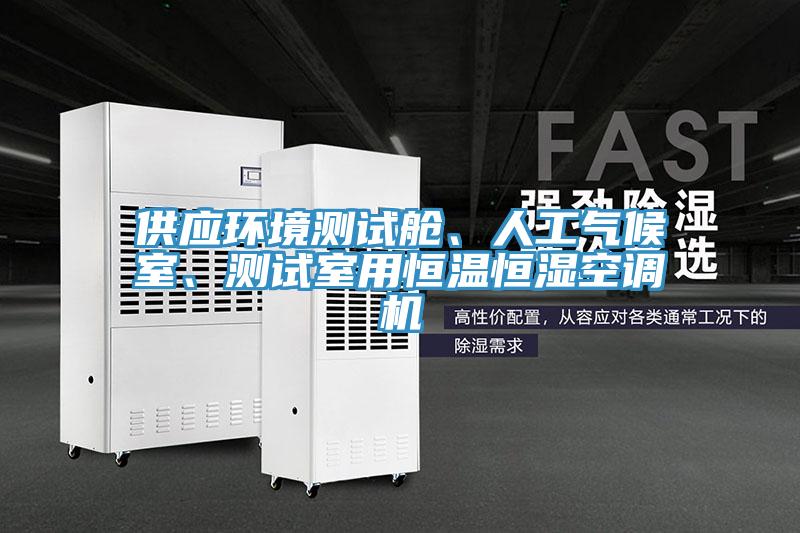 供應(yīng)環(huán)境測試艙、人工氣候室、測試室用恒溫恒濕空調(diào)機