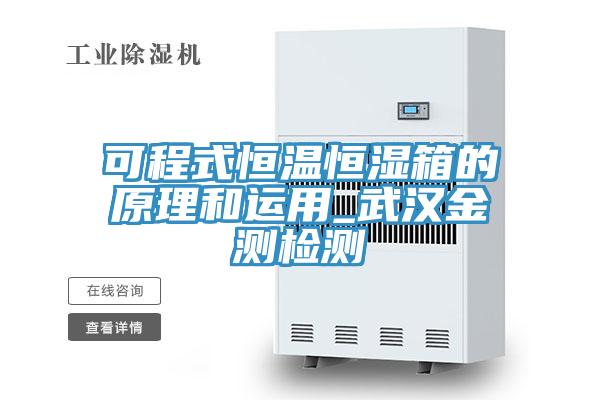 可程式恒溫恒濕箱的原理和運(yùn)用_武漢金測(cè)檢測(cè)