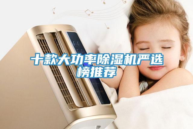 十款大功率除濕機(jī)嚴(yán)選榜推薦
