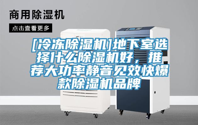 [冷凍除濕機]地下室選擇什么除濕機好，推薦大功率靜音見效快爆款除濕機品牌