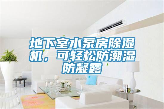 地下室水泵房除濕機(jī)，可輕松防潮濕防凝露