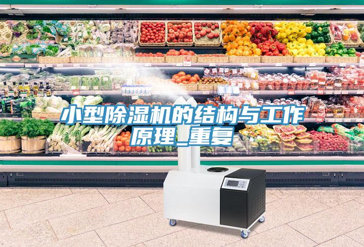 小型除濕機的結(jié)構與工作原理_重復
