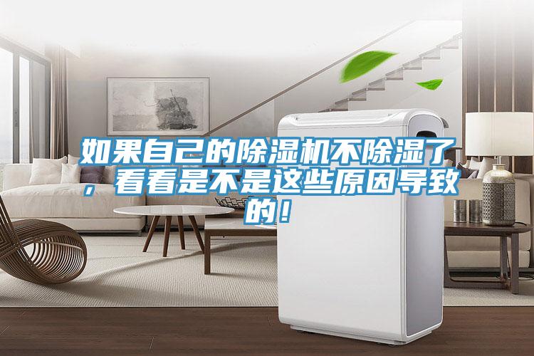 如果自己的除濕機不除濕了，看看是不是這些原因?qū)е碌模?></div>
								<div   id=