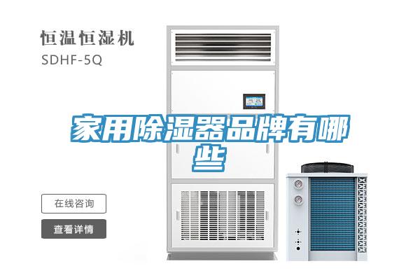 家用除濕器品牌有哪些
