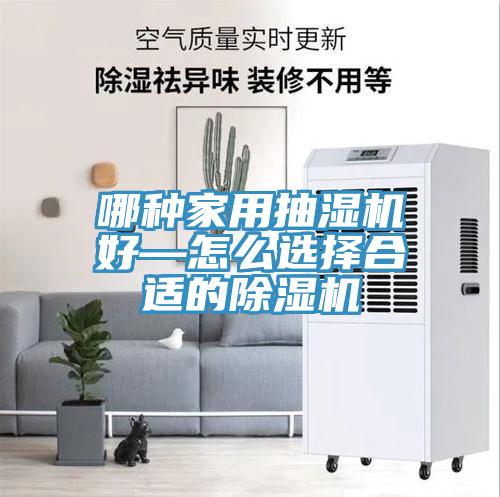 哪種家用抽濕機(jī)好—怎么選擇合適的除濕機(jī)