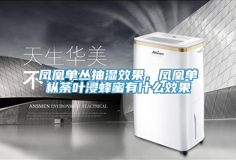 鳳凰單叢抽濕效果，鳳凰單樅荼葉浸蜂蜜有什么效果