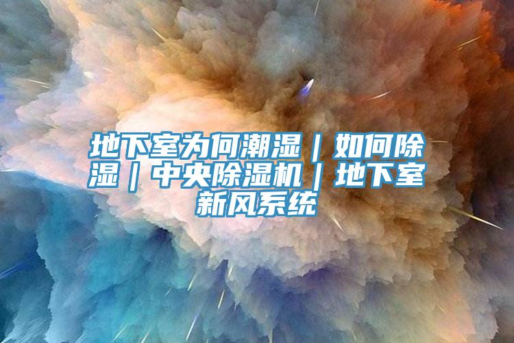 地下室為何潮濕｜如何除濕｜中央除濕機(jī)｜地下室新風(fēng)系統(tǒng)