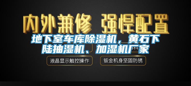地下室車庫(kù)除濕機(jī)，黃石下陸抽濕機(jī)、加濕機(jī)廠家