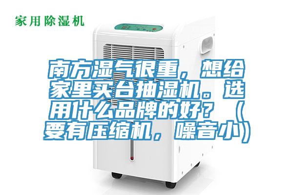南方濕氣很重，想給家里買(mǎi)臺(tái)抽濕機(jī)。選用什么品牌的好？（要有壓縮機(jī)，噪音?。?/></p>
                            <p style=