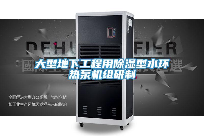 大型地下工程用除濕型水環(huán)熱泵機組研制
