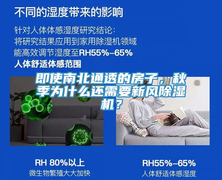 即使南北通透的房子，秋季為什么還需要新風(fēng)除濕機(jī)？