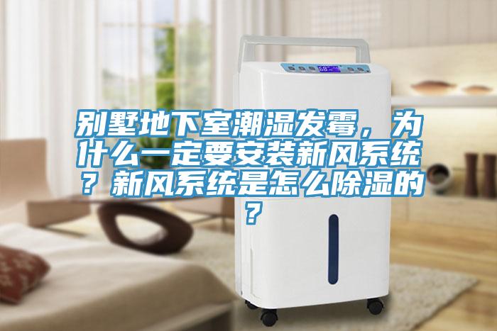 別墅地下室潮濕發(fā)霉，為什么一定要安裝新風(fēng)系統(tǒng)？新風(fēng)系統(tǒng)是怎么除濕的？