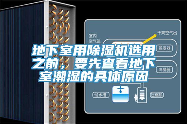 地下室用除濕機選用之前，要先查看地下室潮濕的具體原因