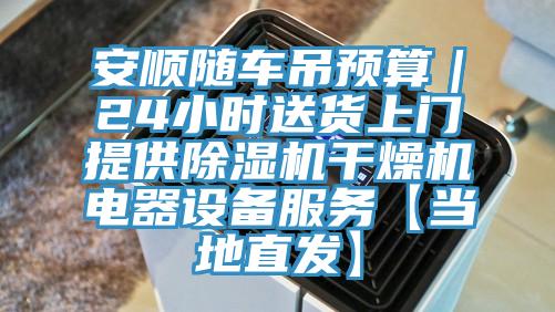 安順隨車吊預(yù)算｜24小時送貨上門提供除濕機干燥機電器設(shè)備服務(wù)【當?shù)刂卑l(fā)】
