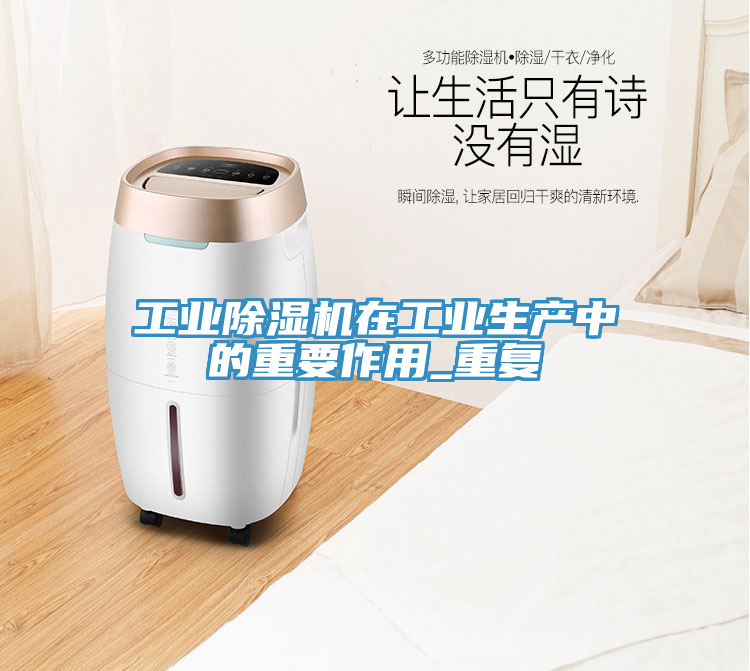 工業(yè)除濕機(jī)在工業(yè)生產(chǎn)中的重要作用_重復(fù)