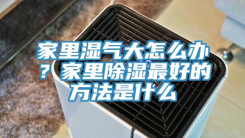 家里濕氣大怎么辦？家里除濕最好的方法是什么