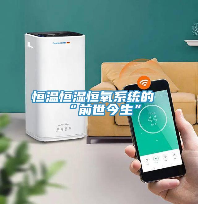 恒溫恒濕恒氧系統(tǒng)的“前世今生”
