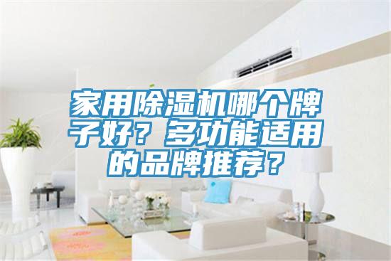 家用除濕機(jī)哪個(gè)牌子好？多功能適用的品牌推薦？