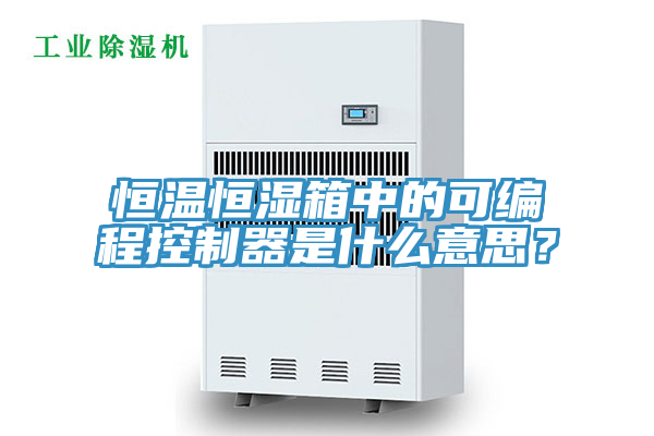 恒溫恒濕箱中的可編程控制器是什么意思？