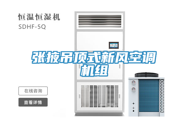 張掖吊頂式新風(fēng)空調(diào)機組