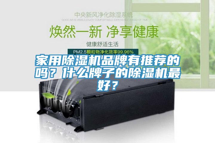 家用除濕機(jī)品牌有推薦的嗎？什么牌子的除濕機(jī)最好？