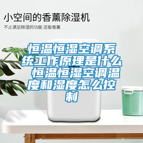 恒溫恒濕空調(diào)系統(tǒng)工作原理是什么 恒溫恒濕空調(diào)溫度和濕度怎么控制