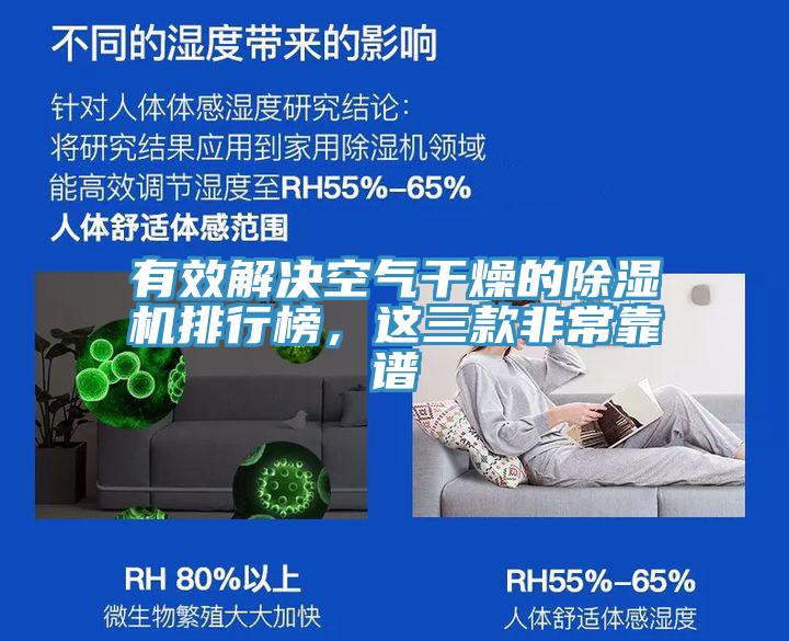 有效解決空氣干燥的除濕機(jī)排行榜，這三款非常靠譜