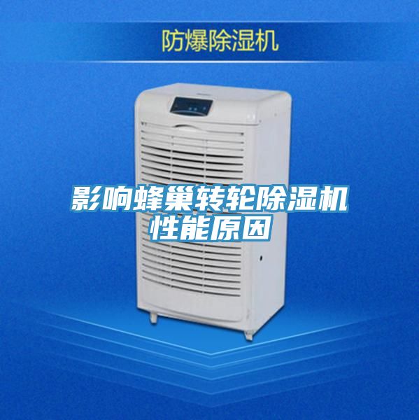 影響蜂巢轉(zhuǎn)輪除濕機(jī)性能原因