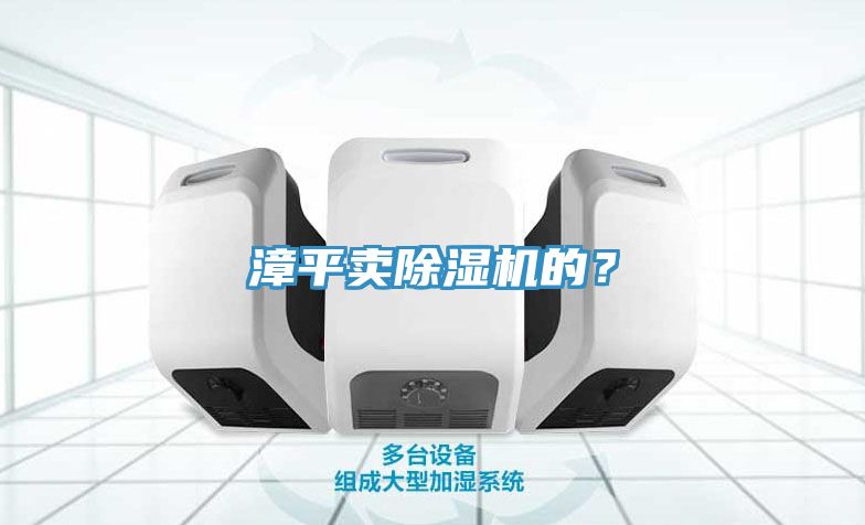 漳平賣除濕機的？