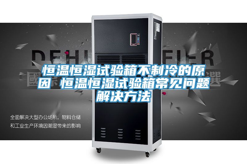 恒溫恒濕試驗箱不制冷的原因 恒溫恒濕試驗箱常見問題解決方法