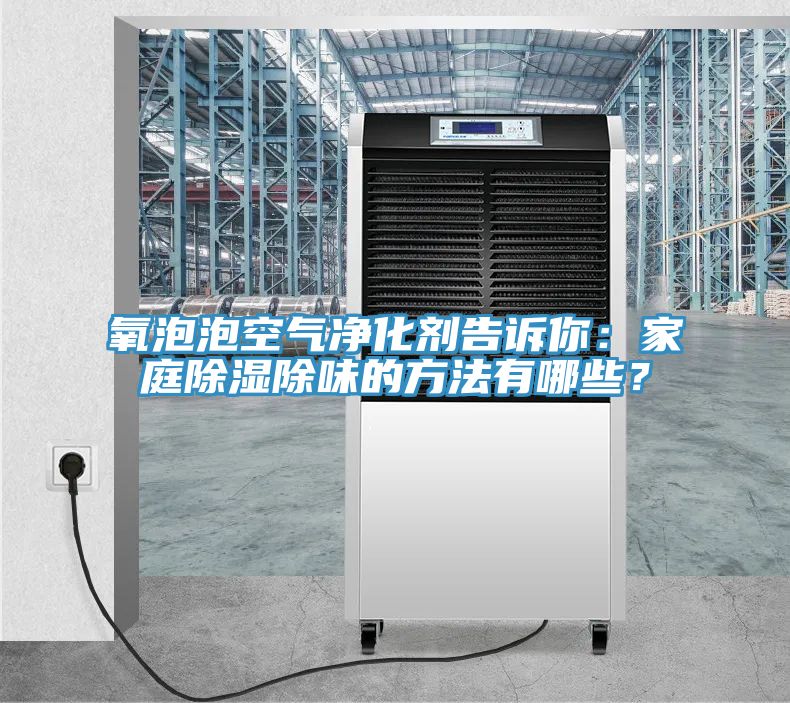 氧泡泡空氣凈化劑告訴你：家庭除濕除味的方法有哪些？