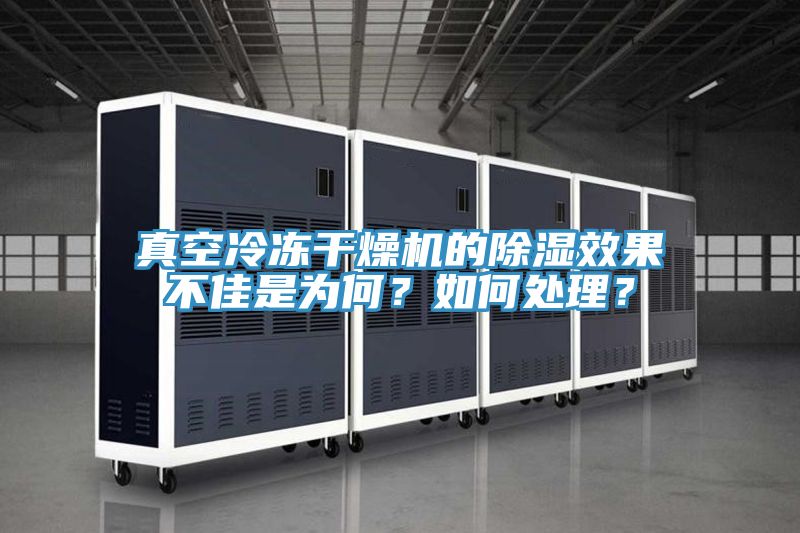 真空冷凍干燥機(jī)的除濕效果不佳是為何？如何處理？