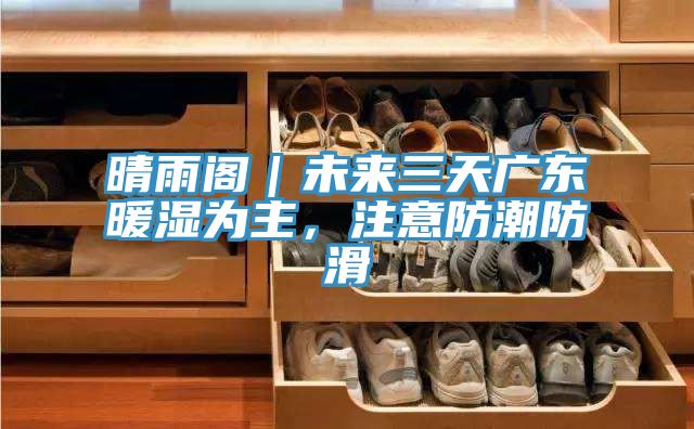晴雨閣｜未來三天廣東暖濕為主，注意防潮防滑