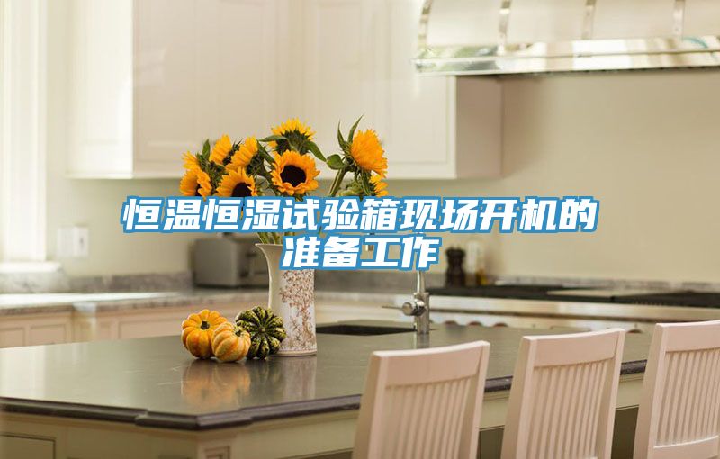 恒溫恒濕試驗箱現(xiàn)場開機(jī)的準(zhǔn)備工作